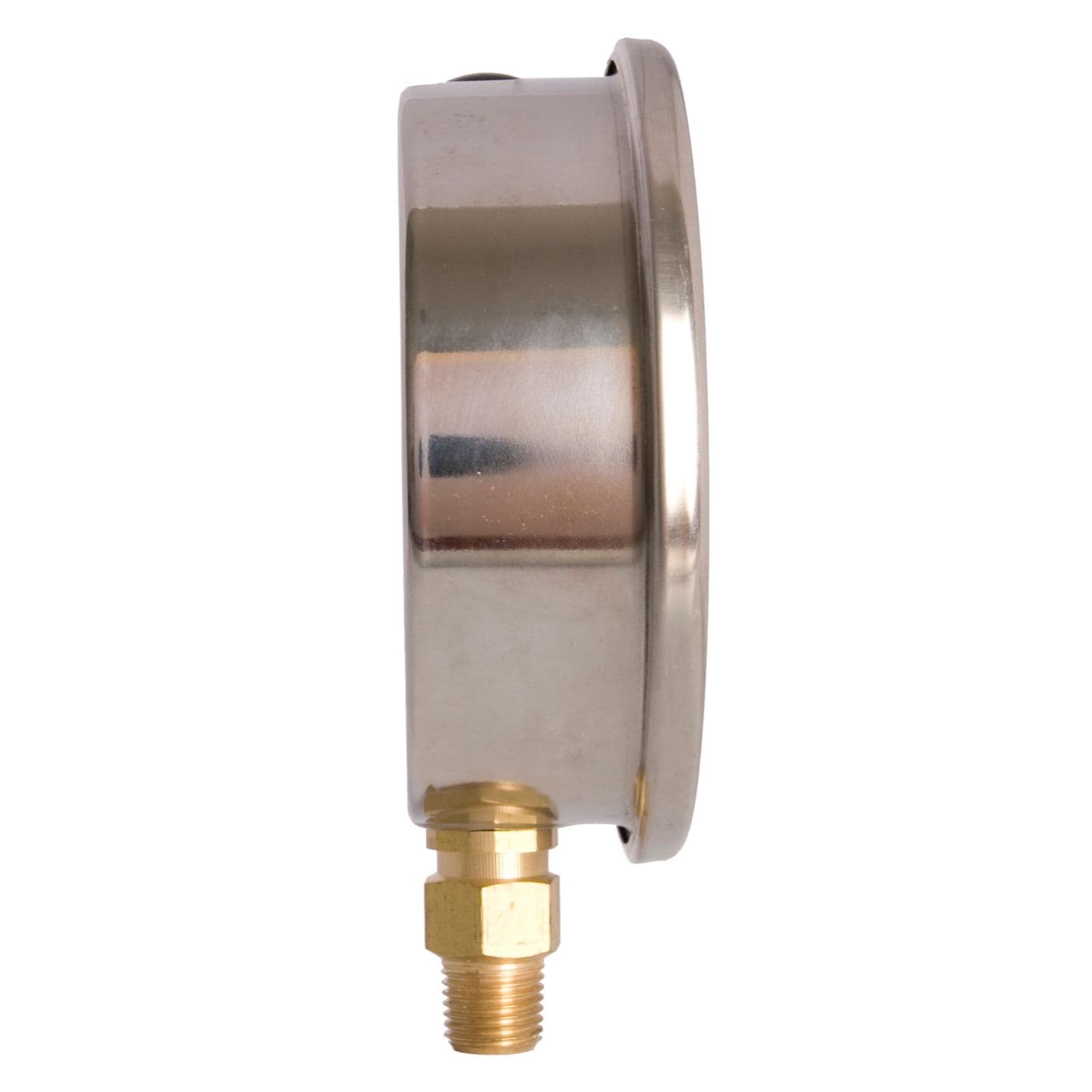 4 Zoll ölgefülltes Manometer, SS Gehäuse, 1/4 Zoll NPT, untere Halterung, 0-4.000 PSI - Bild 4 von 5