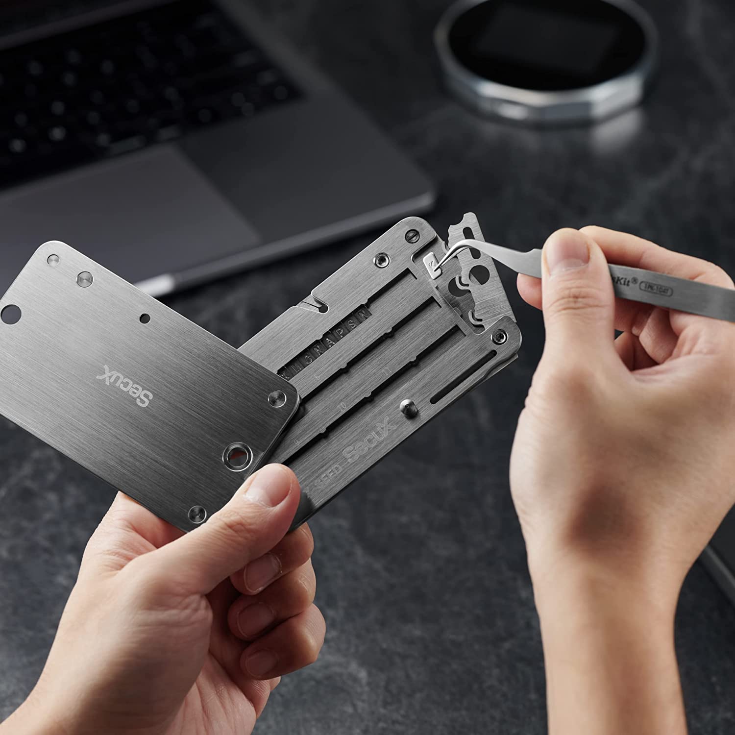 SecuX XSEED Pro Indestructible Bitcoin Wallet Crypto Seed Storage Steel  Plate | eBay