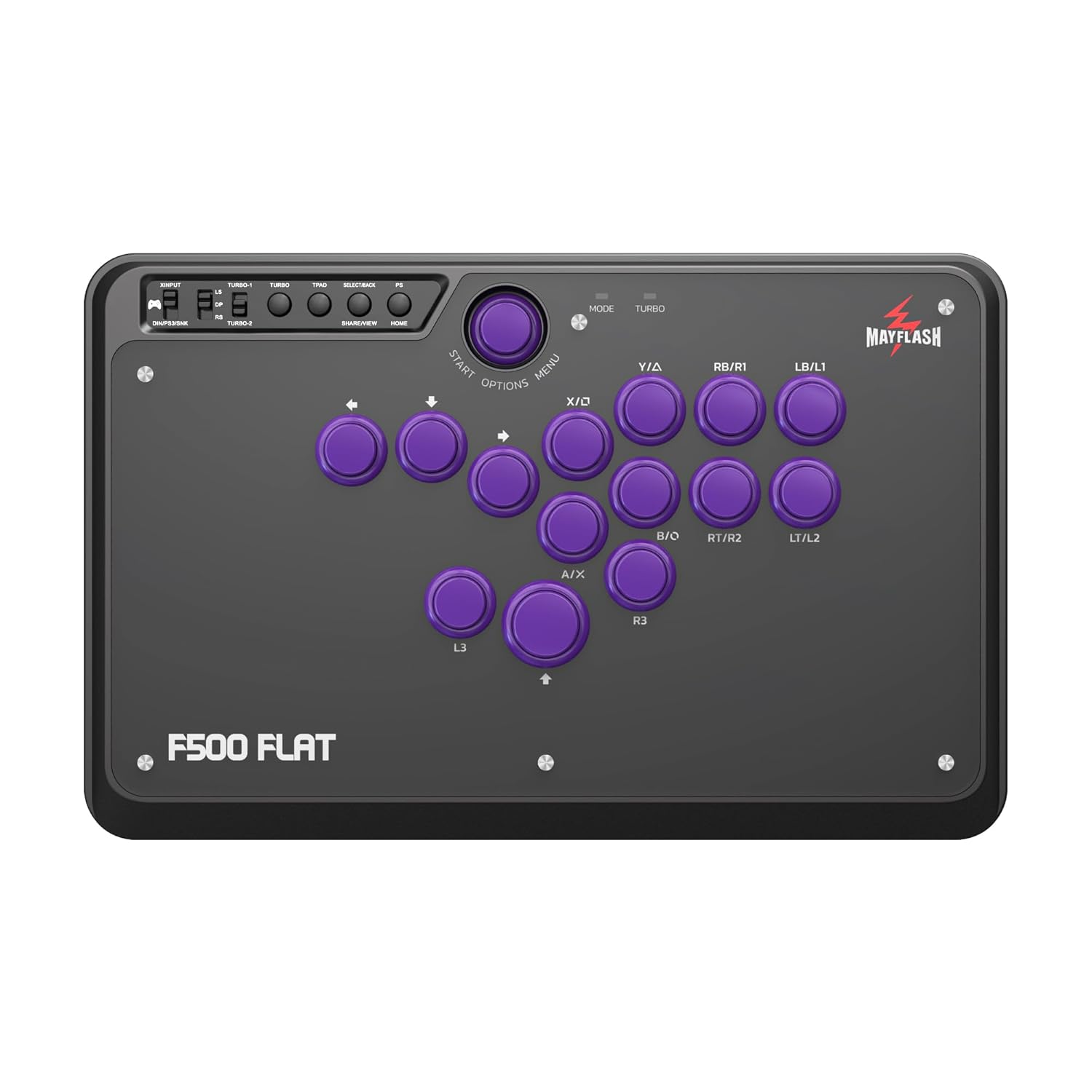 MAYFLASH F500 FLAT All Button Arcade Controller for PlayStation