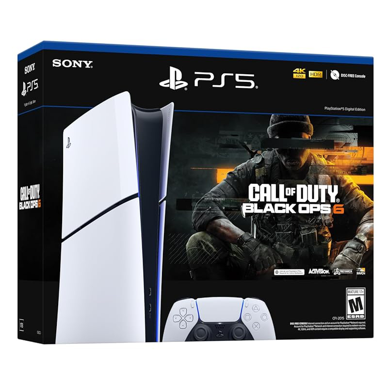 SONY - 【新品.送料無料】PS5 コール オブ デューティ ブラックオプス 6 Sony Playstation 5 Digital Call of Duty Black Ops 6 Bundle