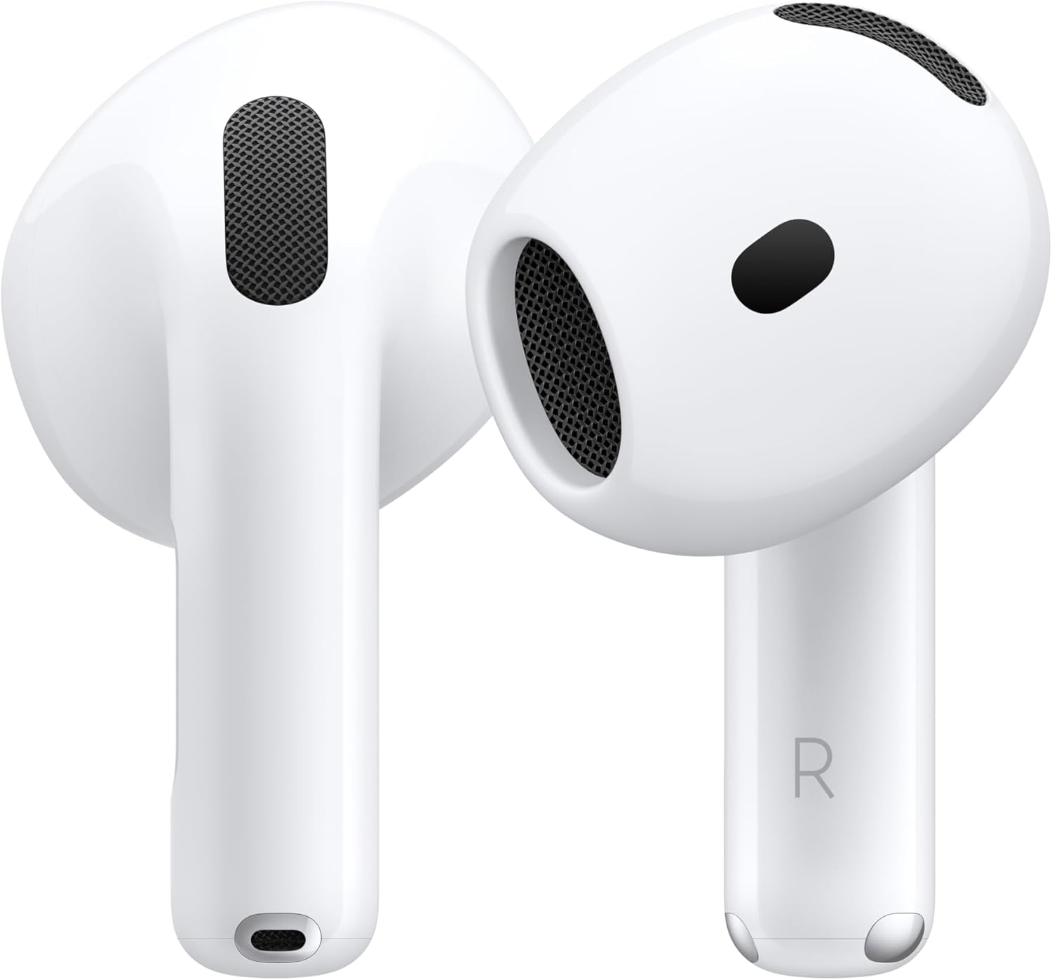 AirPods 4 ホワイト USB C Apple AirPods 4 Wireless Earbuds, Bluetooth Headphones with USB-C
