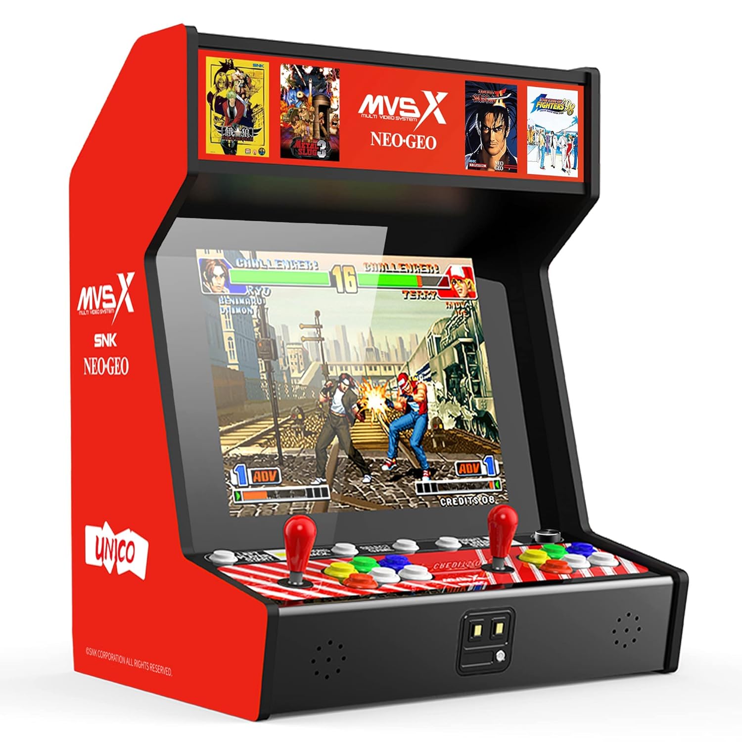 MVSX Home Arcade Bartop Console with 50 SNK Classic Games | eBay