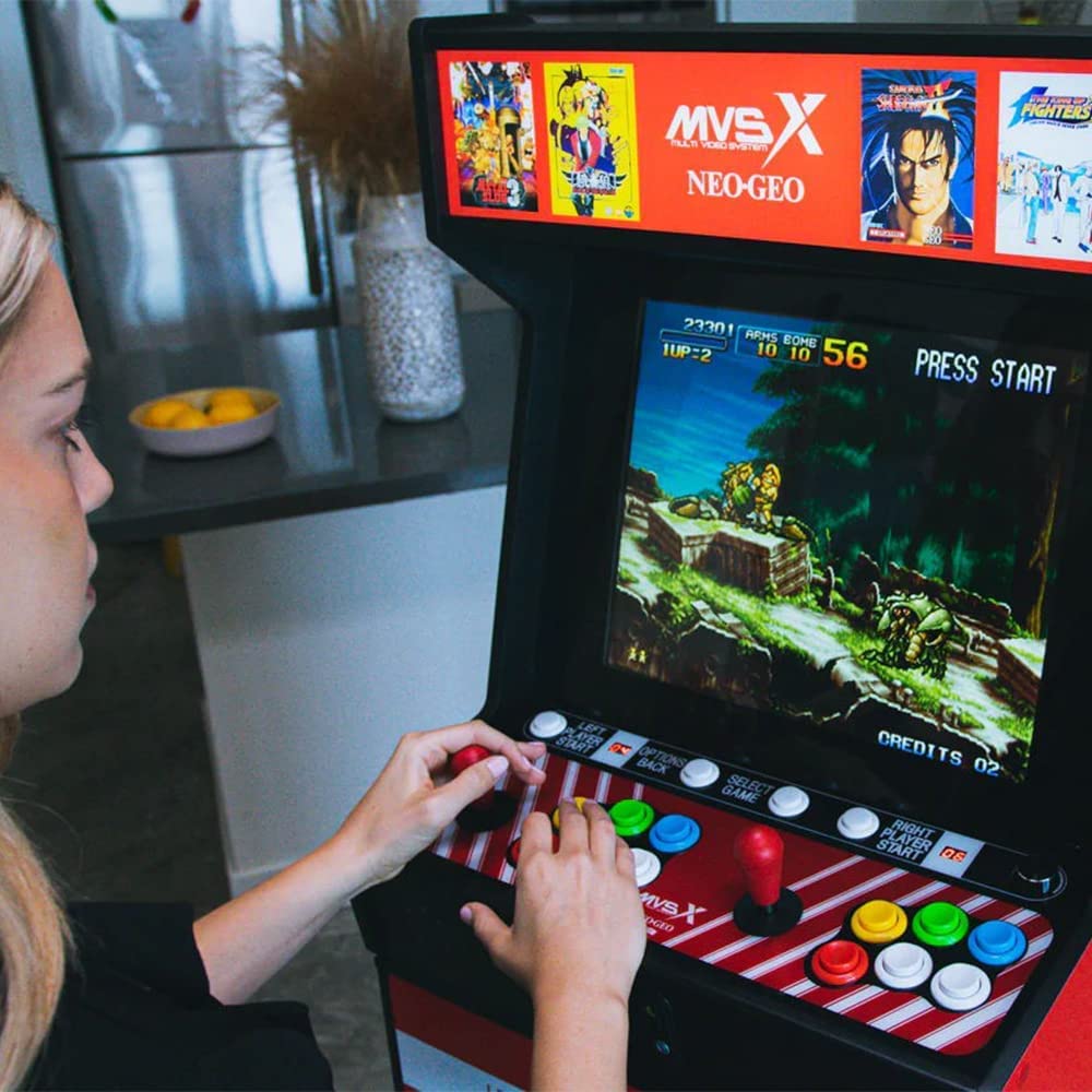 MVSX Home Arcade Bartop Console with 50 SNK Classic Games | eBay