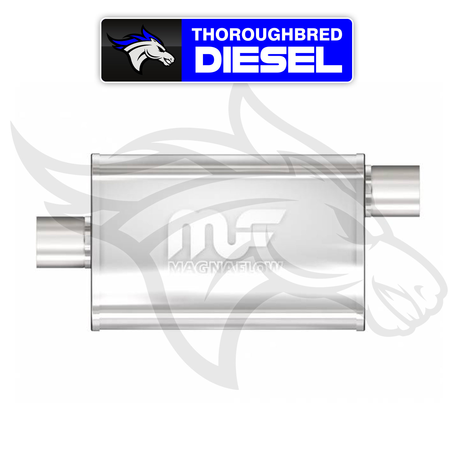 MagnaFlow Muffler Mag SS 18X5X8 2.25X2.25 O/C - Foto 13